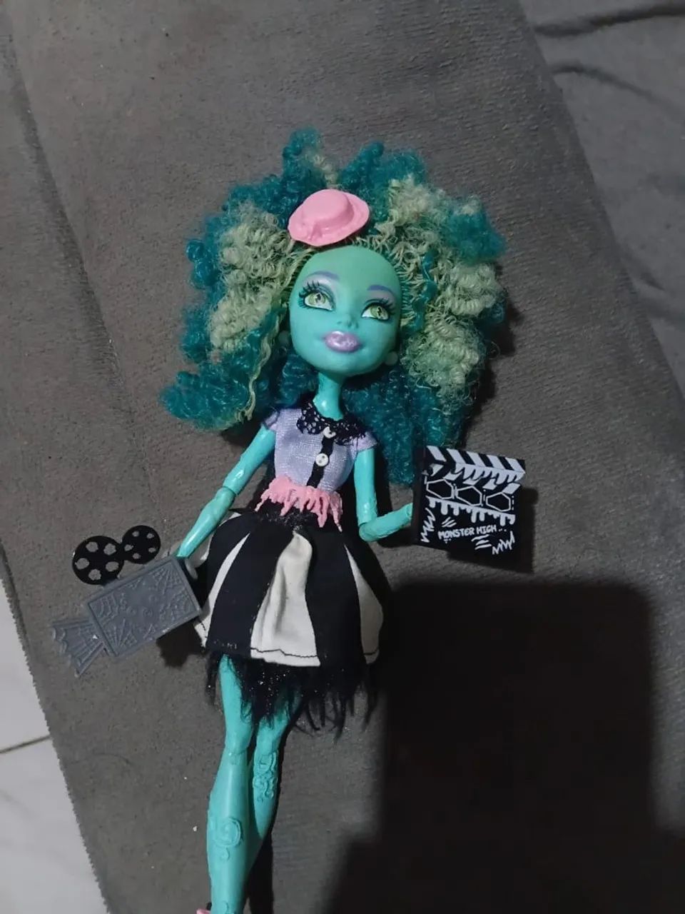 Boneca Monster High Monstros Câmera Ação