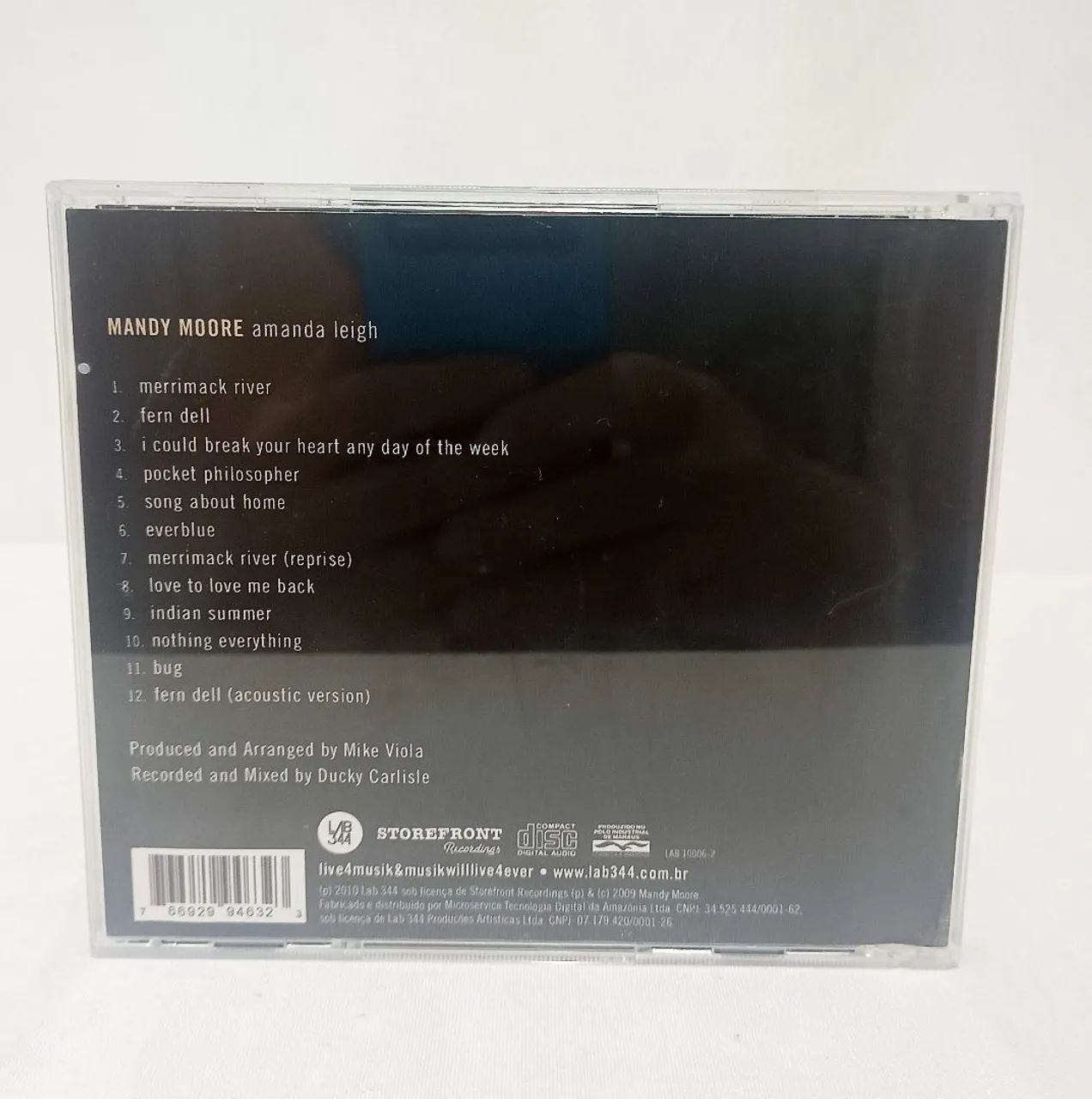 CD Mandy Moore - Amanda Leigh  - Foto 2
