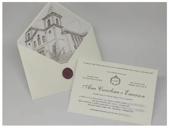 Convite para batizado