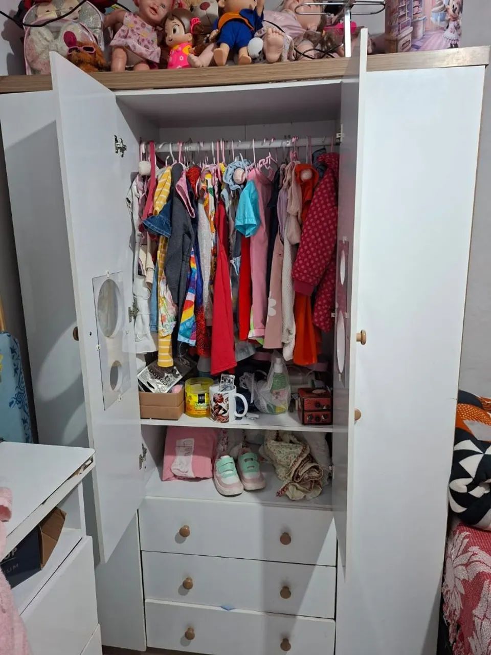 Vendo guarda roupa otimo estado  - Foto 2