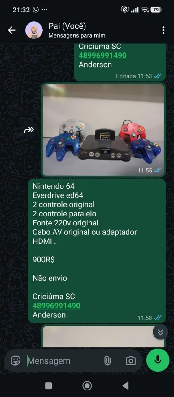 Nintendo 64 com everdrive  - Foto 2