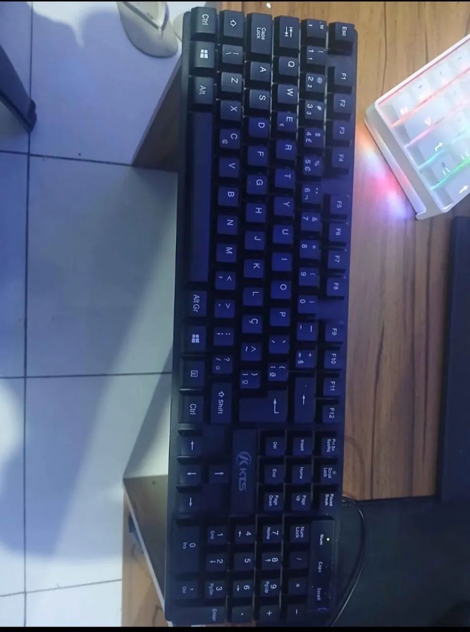 Teclado e Mouse rgb - Foto 4