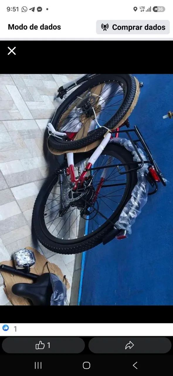 Bicicleta elétrica 