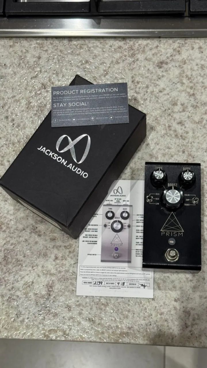 Jackson Audio - Prism Black