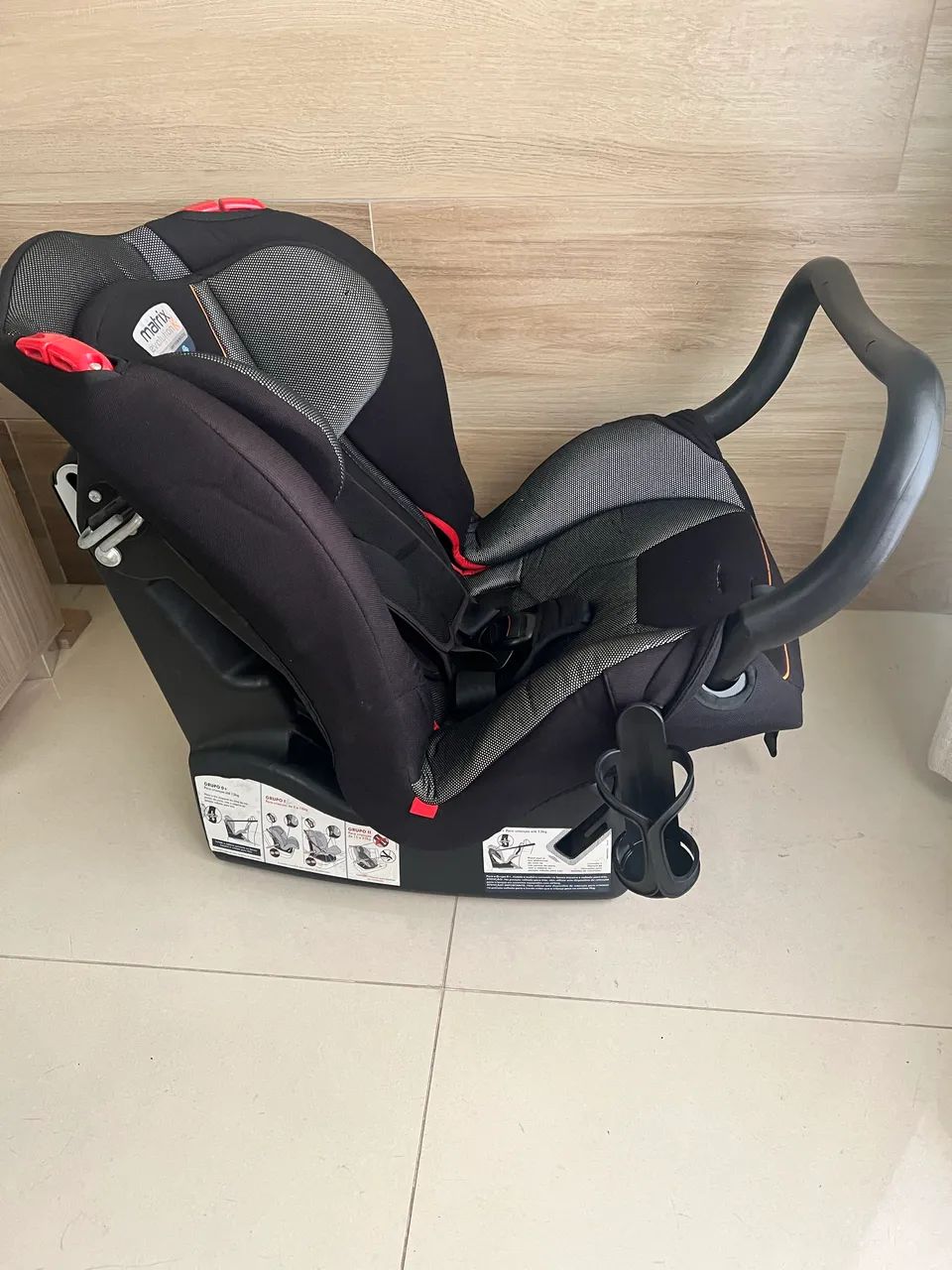 Cadeirinha Burigotto Matrix Evolution K Infantil para Carro - Foto 3
