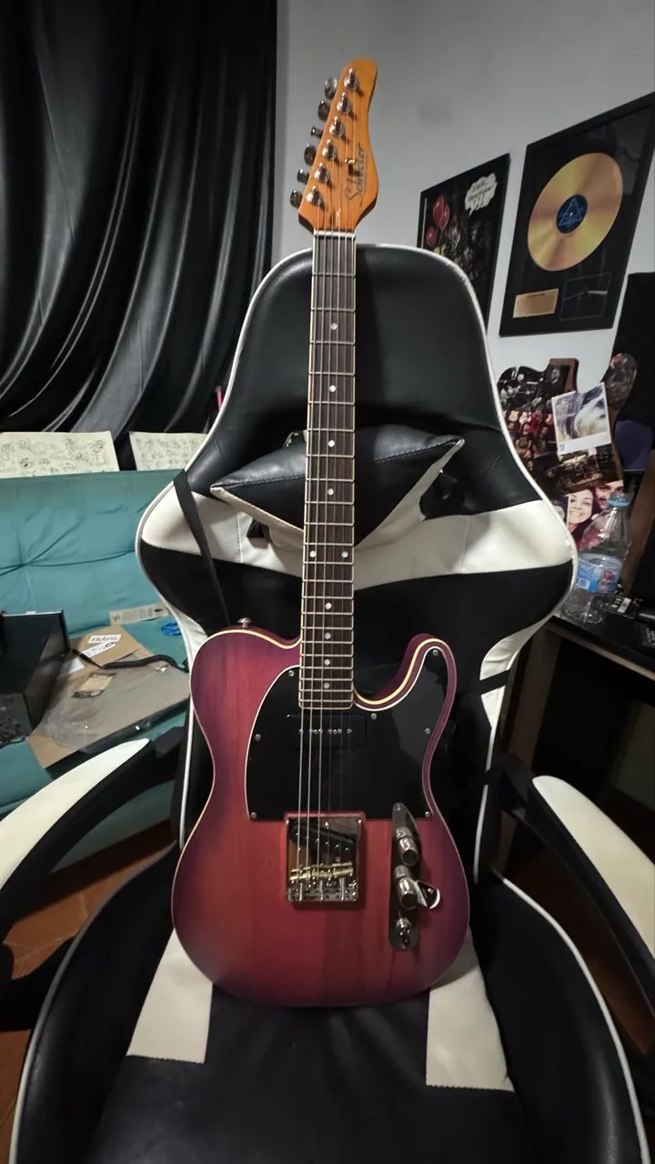 Guitarra Schecter PT Special Coreana + Upgrades - Foto 2