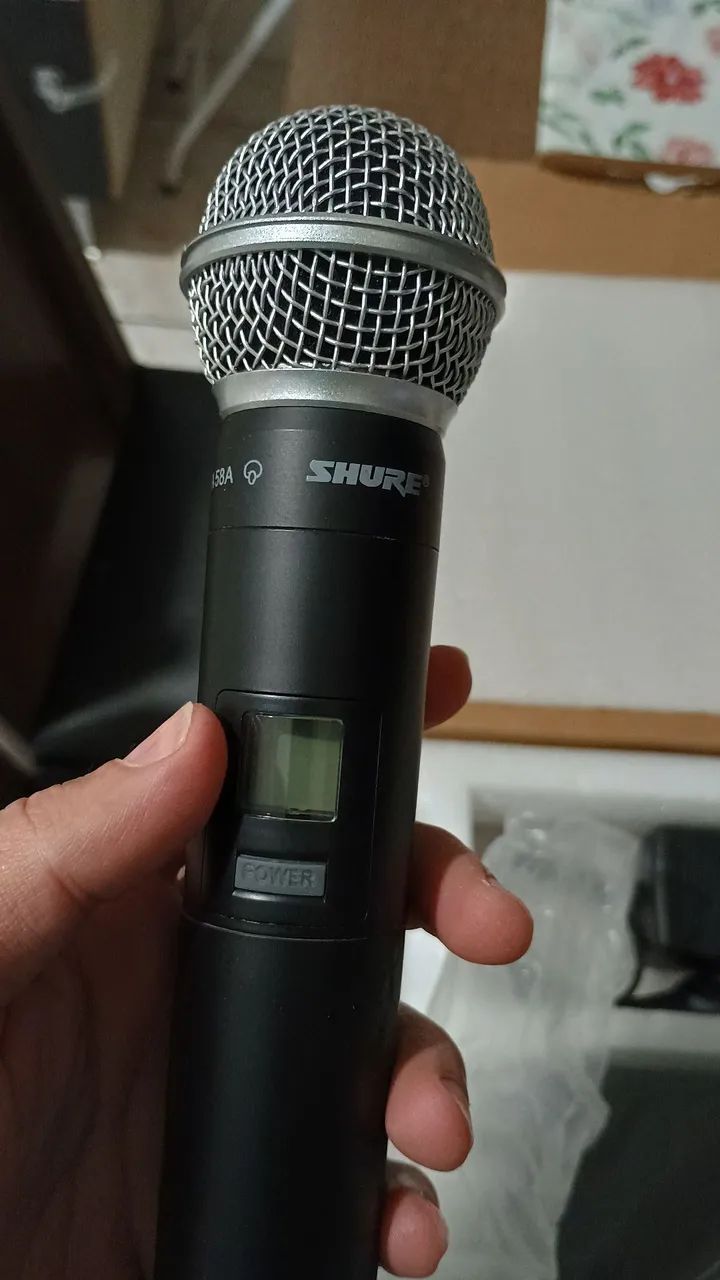 Microfone Shure sem fio GLDX4 - Excelente  - Foto 3
