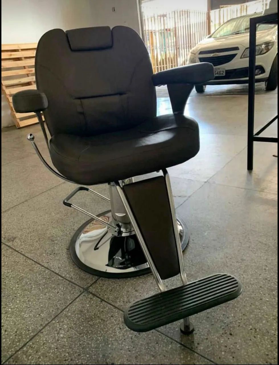 Cadeira poltrona salão barbearia  - Foto 3