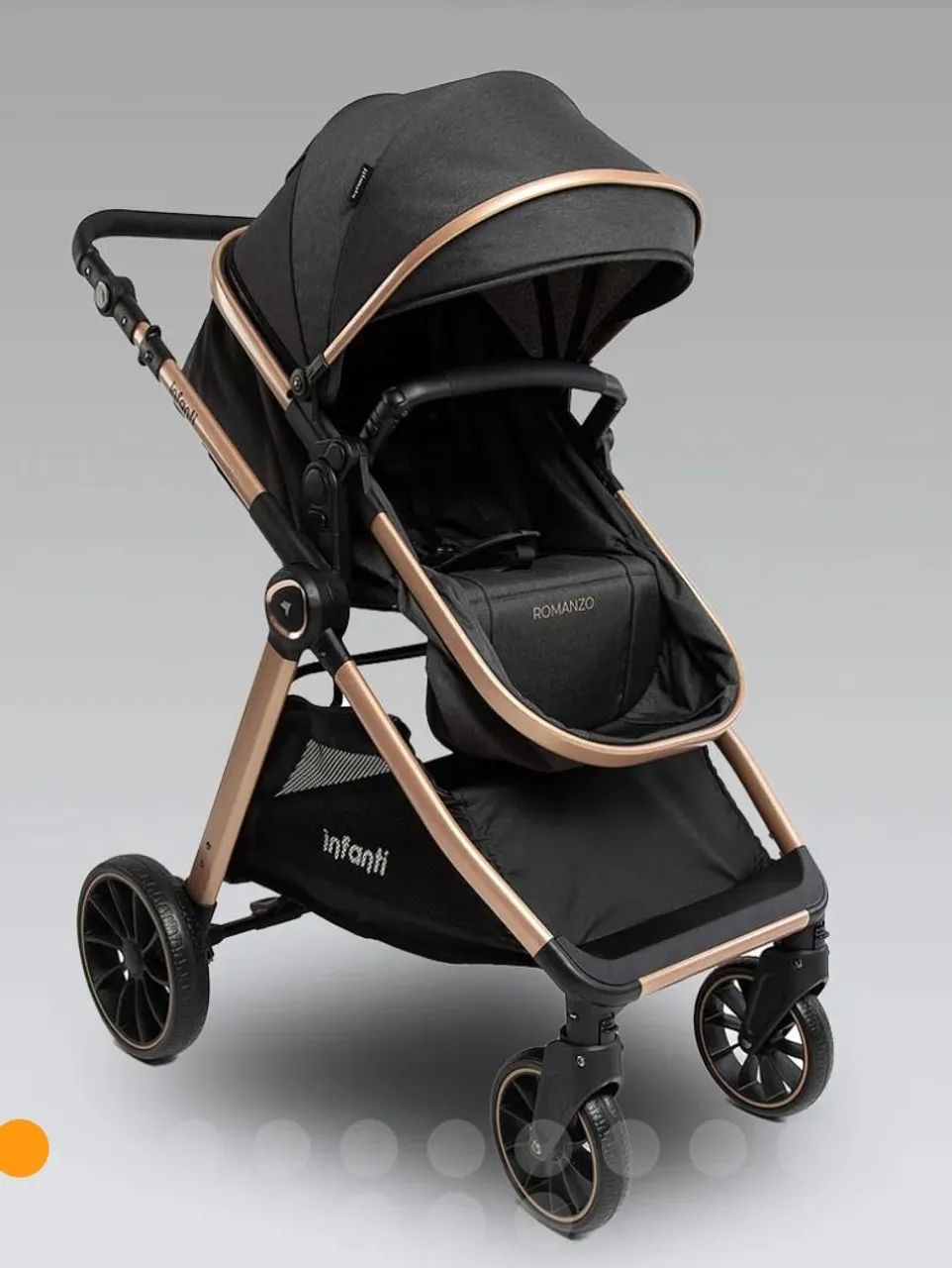 Carrinho Travel System Romanzo TS DUO Infanti - Maternidade e