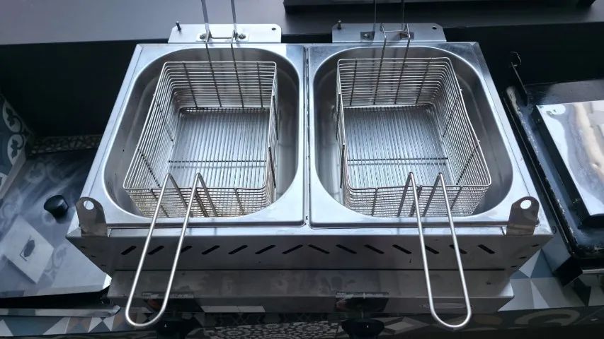 Fritadeira Gás Inox 2cubas 10L Itajobi 