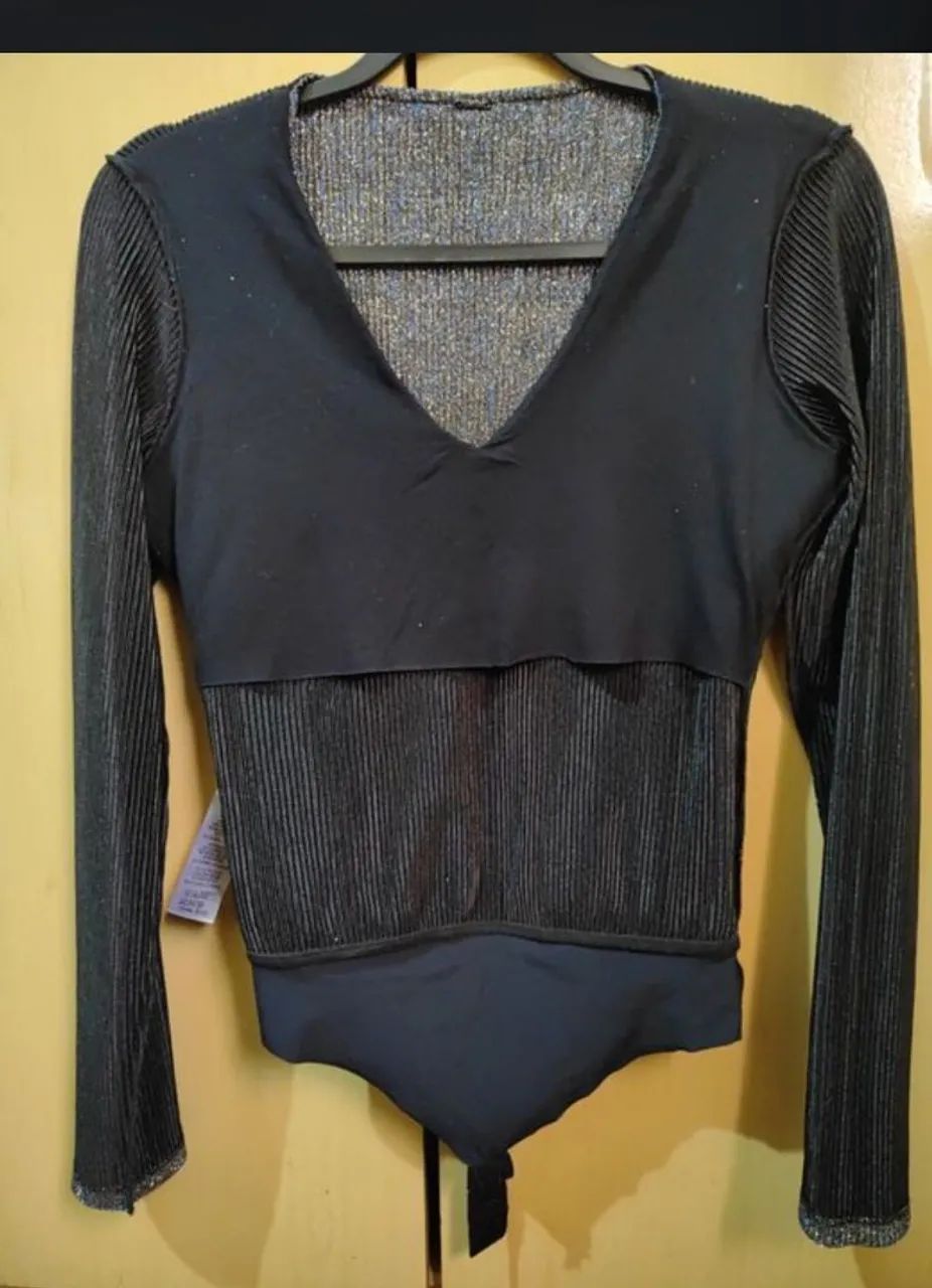 Body de Lurex com Brilho - Foto 5