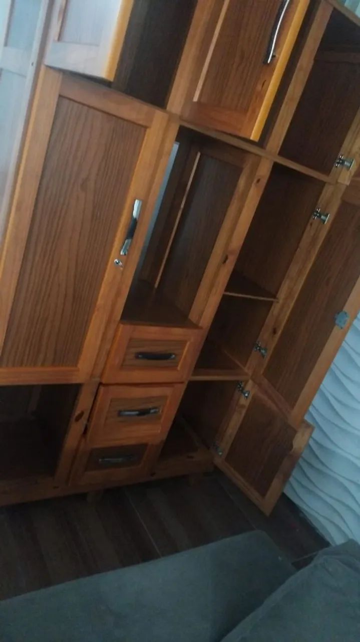 Guarda roupa madeira. - Foto 3