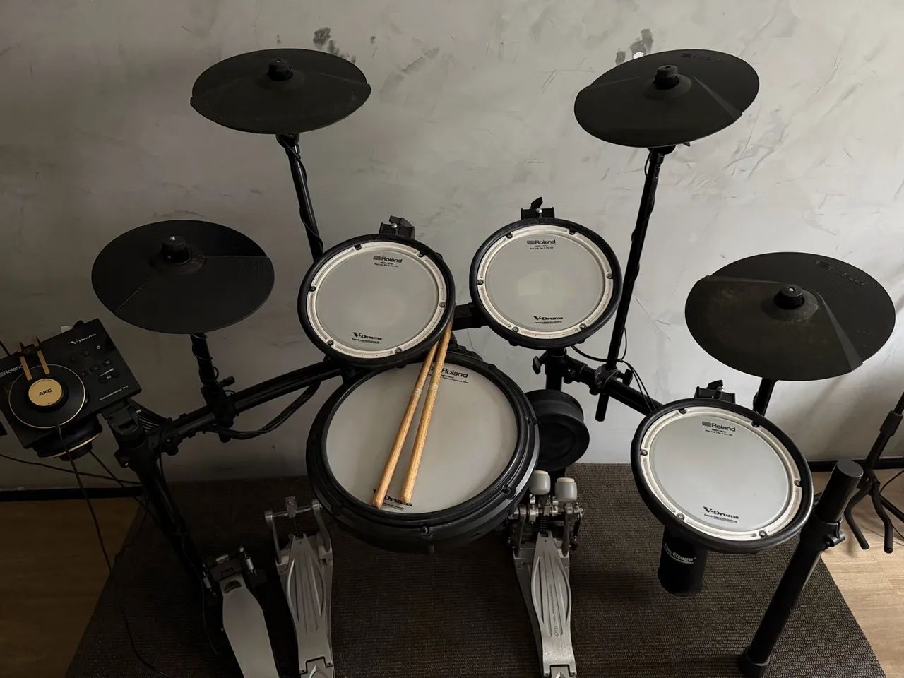 Roland TD-07 KV + Piso elevado + Pad Extra Prat - Foto 3