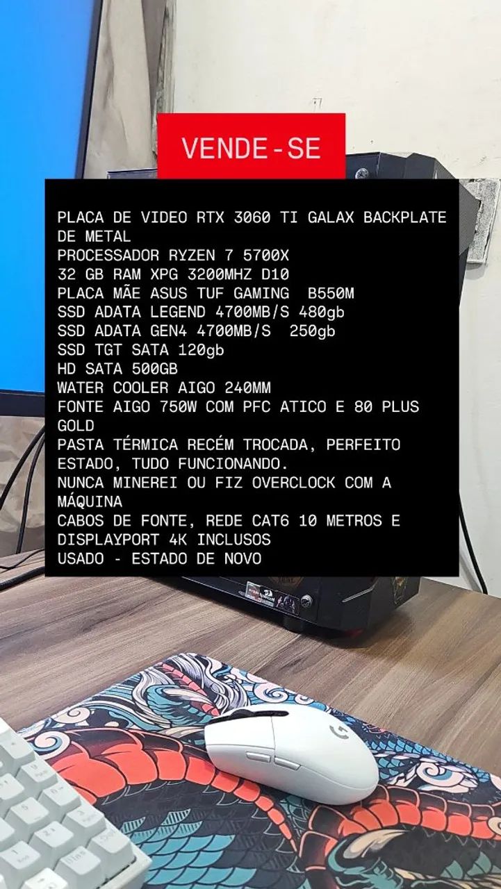 COMPUTADOR COMPLETO GAMER - Foto 2