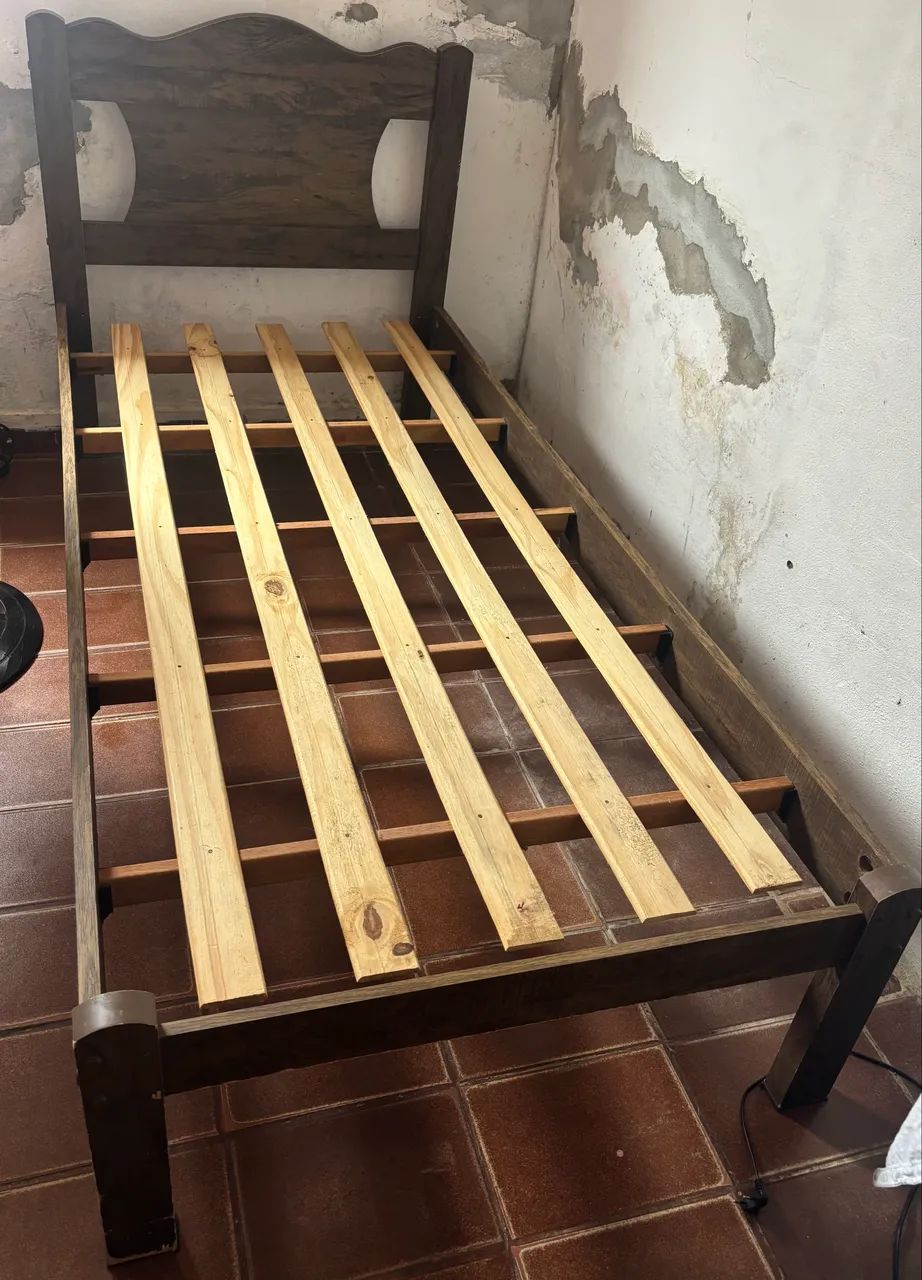 Cama de solteiro com colchão  - Foto 4