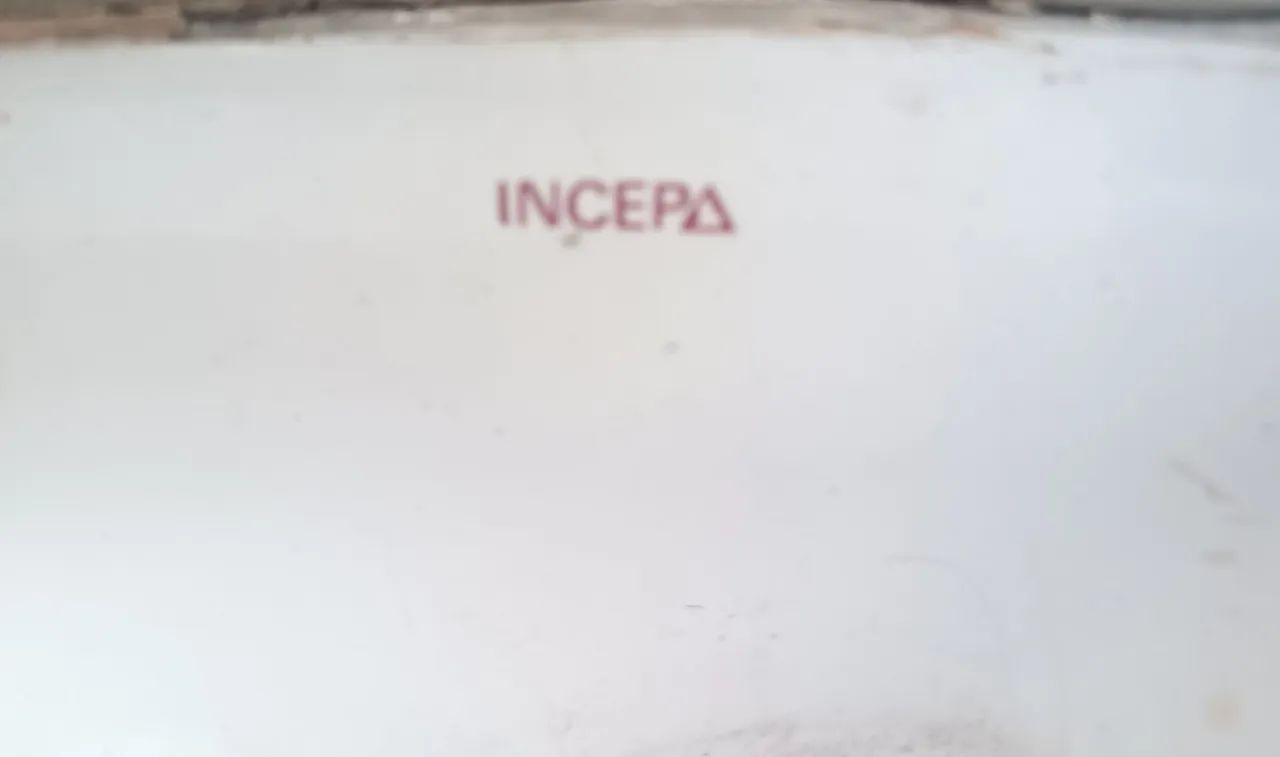 Cuba de WC banheiro incepa usada branca  - Foto 2