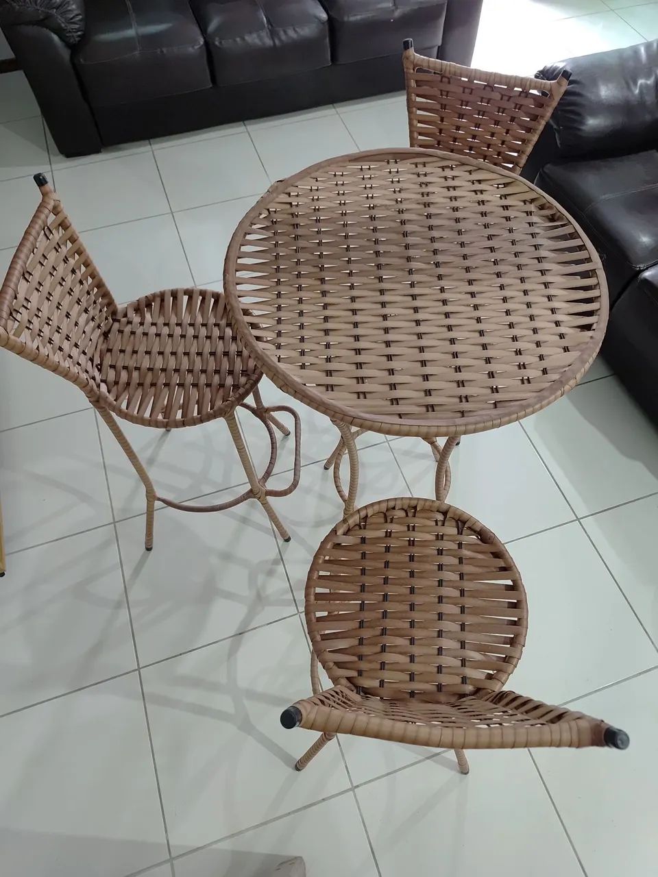 Mesinhas Bistro Novas Em Vime
