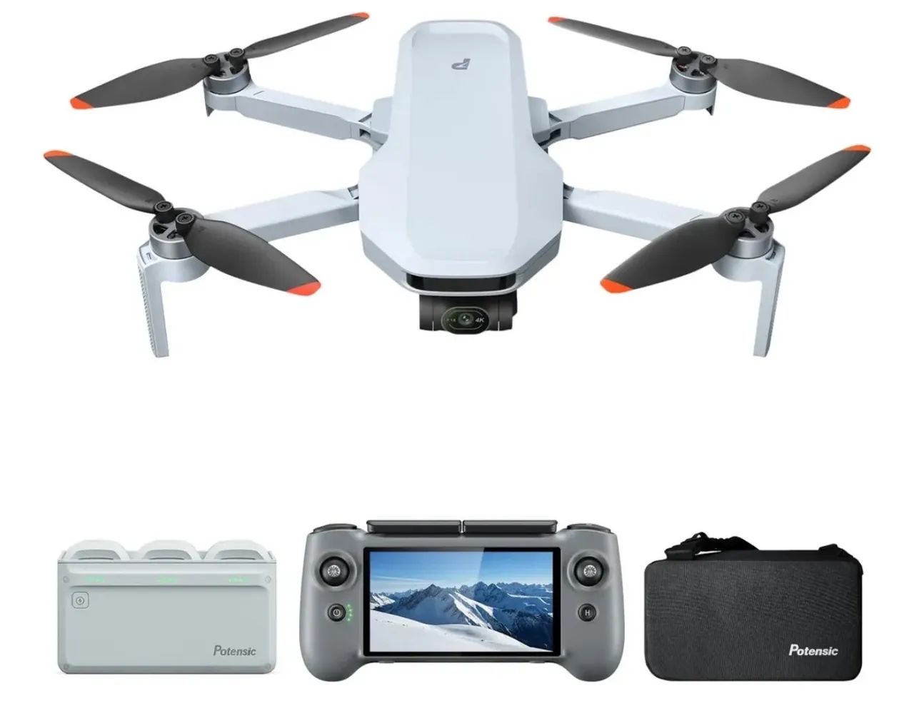Potensic Atom 2, PTD 1 - Fly More Combo - Foto 3