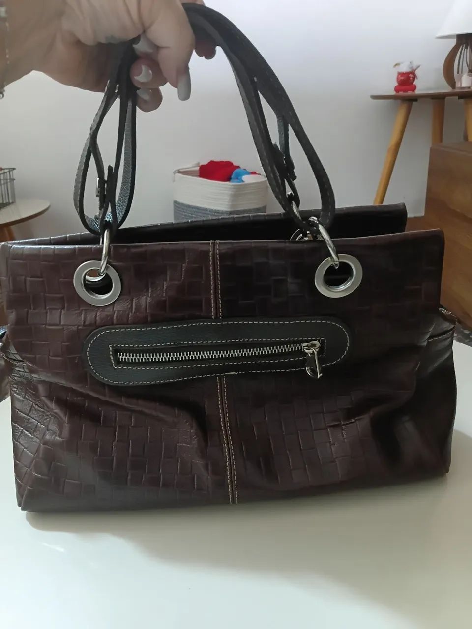 Bolsa couro - Foto 2