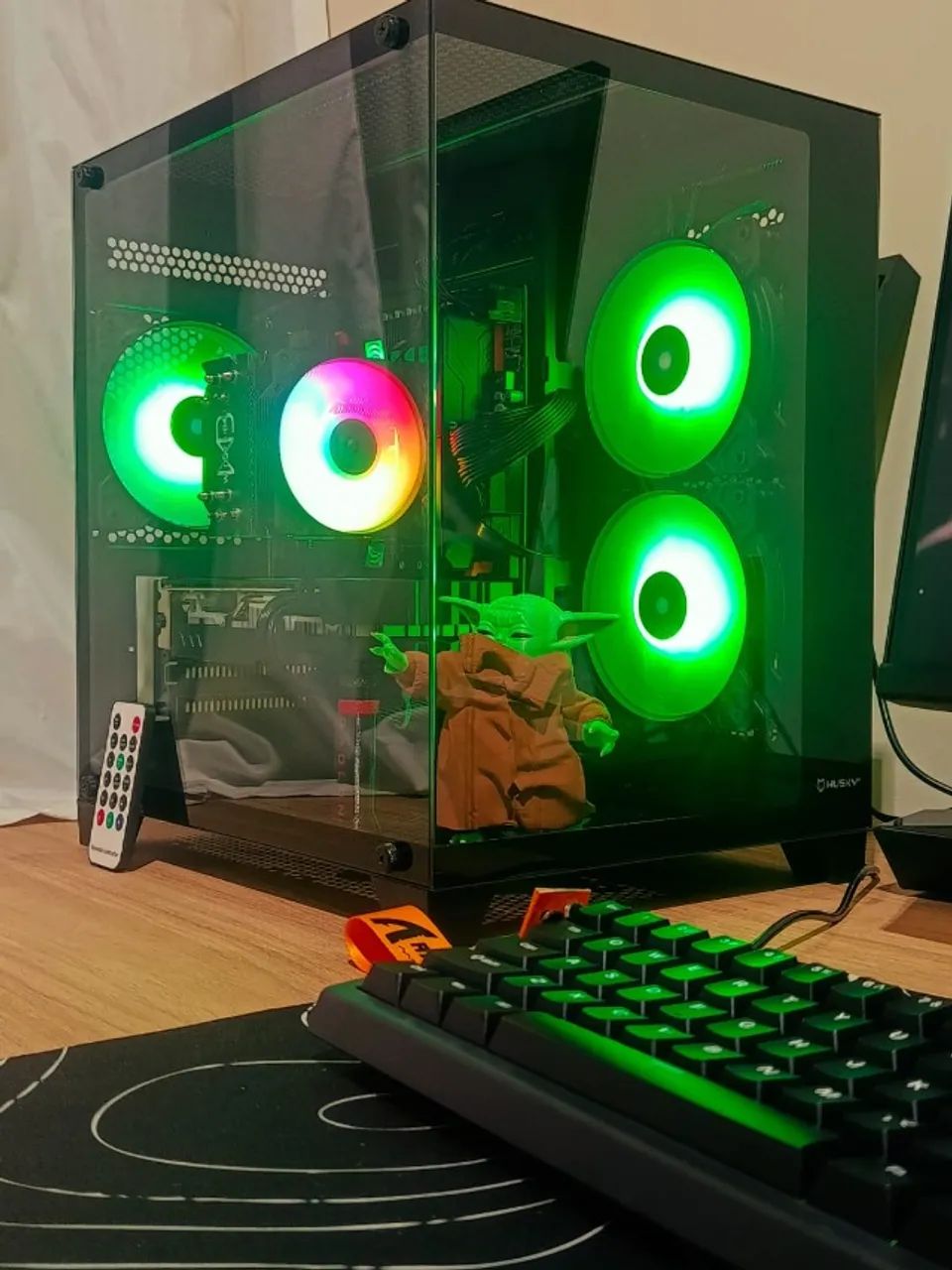 PC GAMER IMPECÁVEL COM RX 580 8GB  - Foto 5