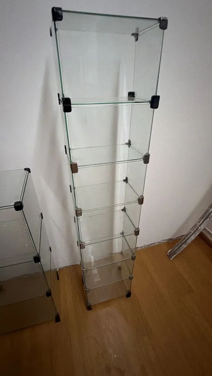 2 Expositor de vidro