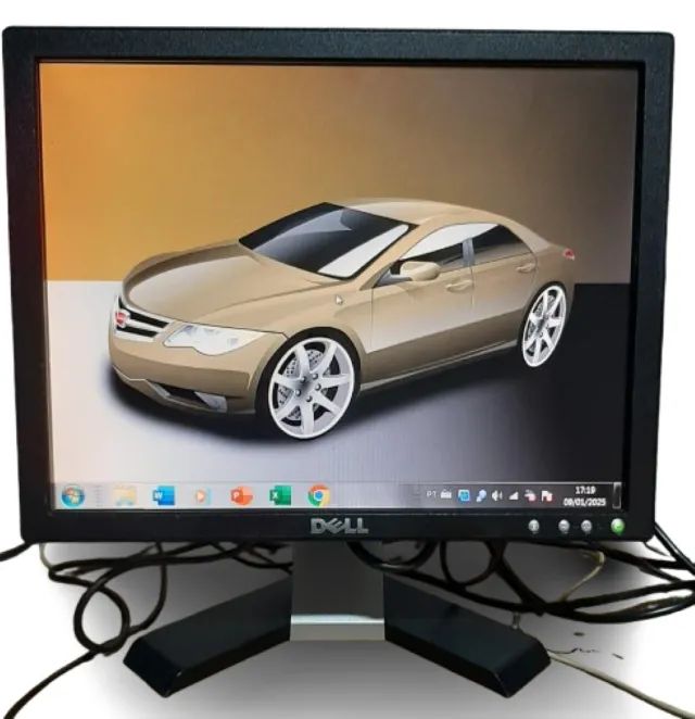 Monitor Dell Lcd E157fpc 15" Bivolt (Usado)