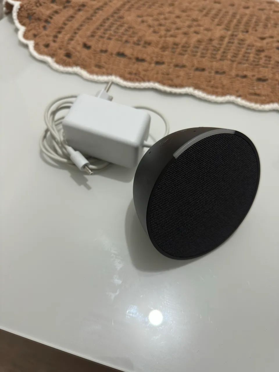 ALEXA echo pop com wi-fi e bluetooth - cor preto (original) - Foto 3