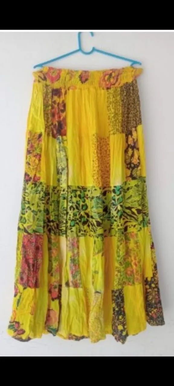 Conjunto blusa e saia longa - Foto 3