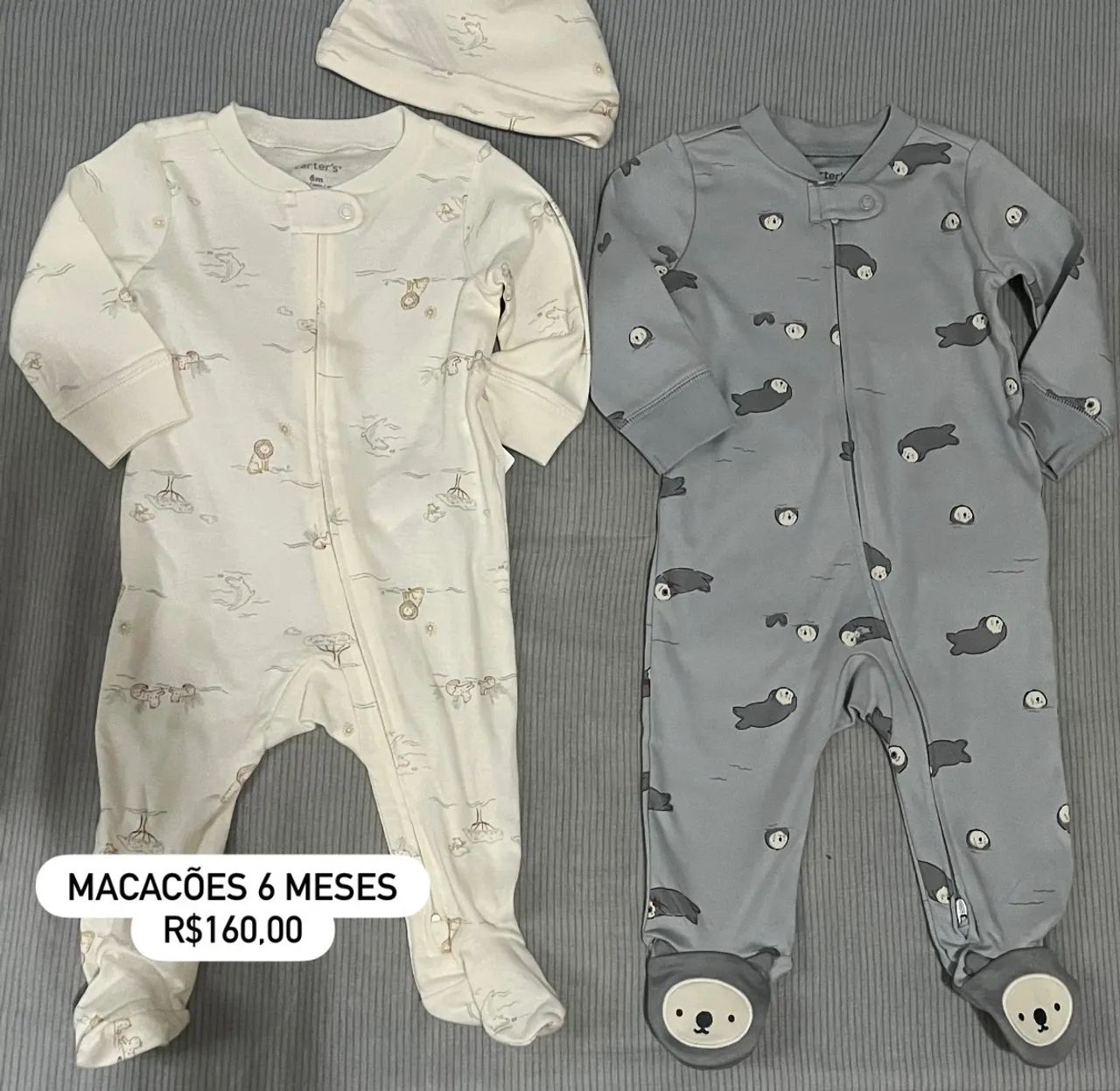 Macacões 6 meses Carters 