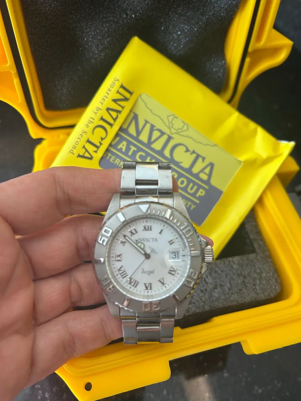 Relógio Invicta Angel Original + Caixa | Semi Novo | Elegante e Sofisticado - Foto 2