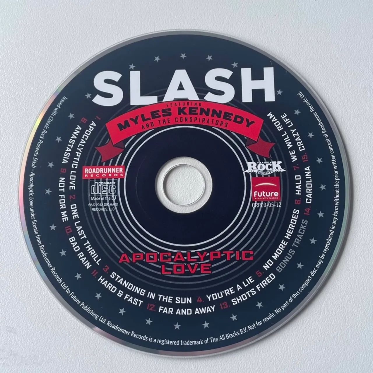 Slash Apocalyptic Love Fanpack Album Cd Importado Inglaterra - CDs