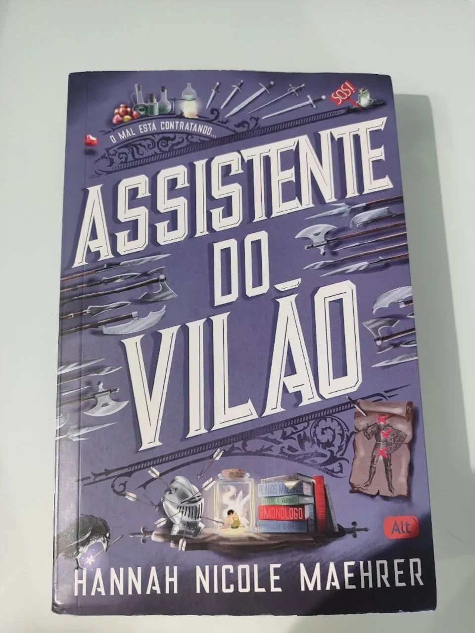 Assistente do vilão - livro 1