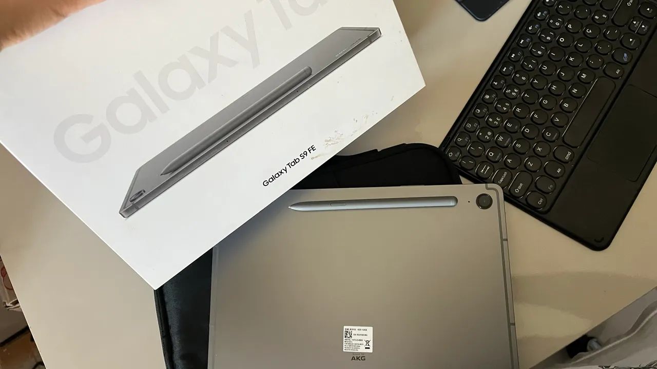 TAB S9 FE + ACESSÓRIOS (CAPA ACOLCHOADA, SPEN E TECLADO) - Foto 2
