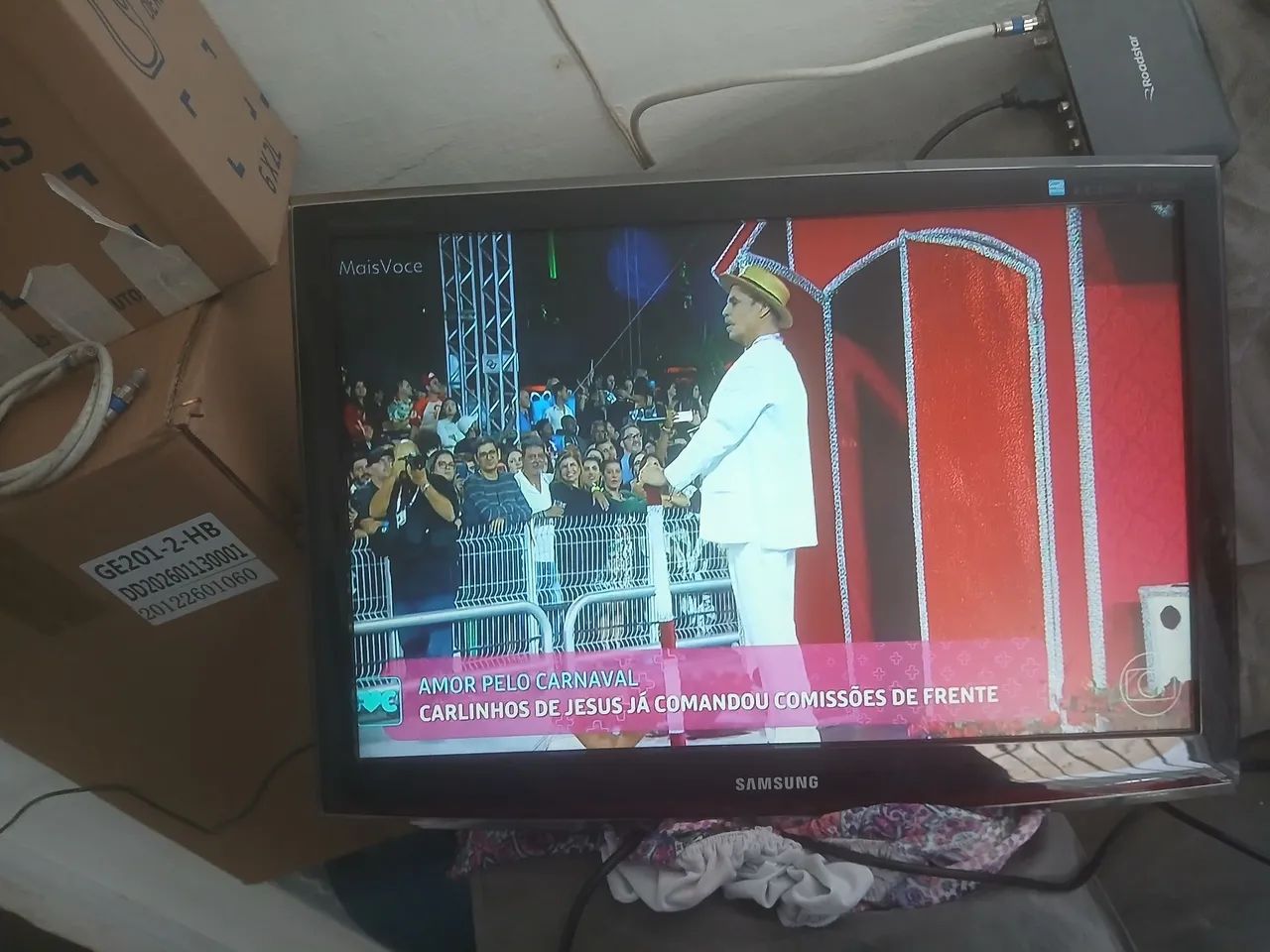 Tv sansung lcd 24 polegadas ls24tdssumzd - Foto 3