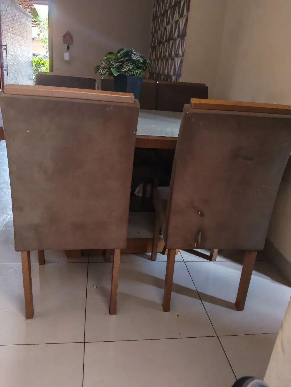 Mesa de jantar com 6 cadeiras - Foto 2