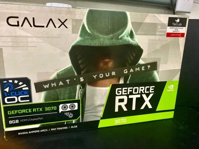 RTX 3070 Galax 8gb