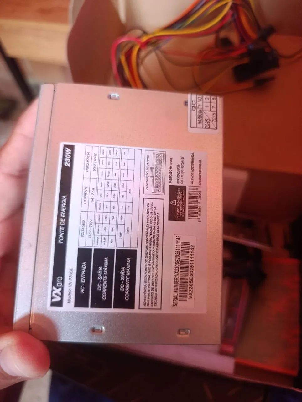 Fonte vxpro 230w - Foto 2
