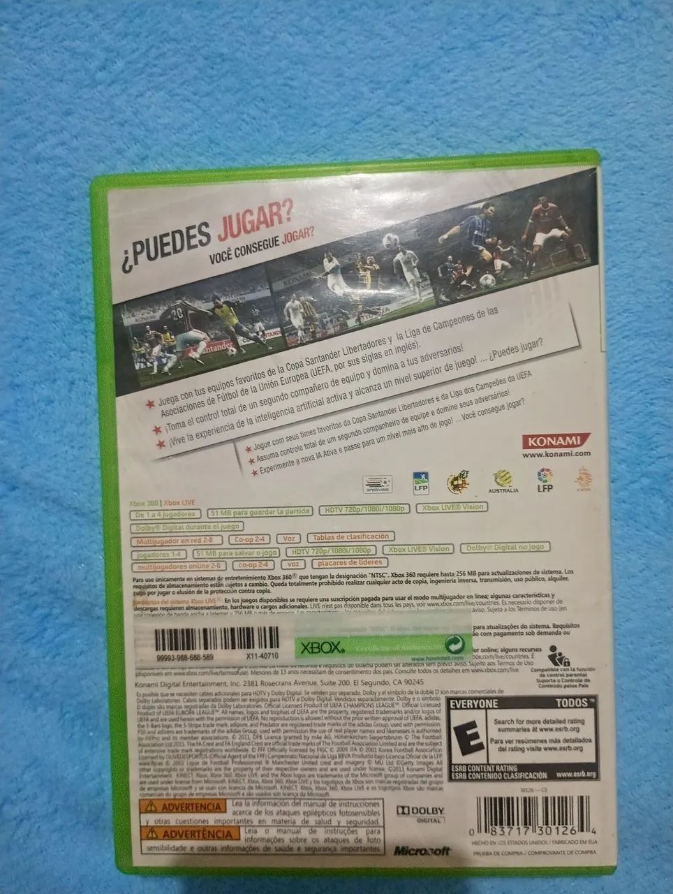 Pes 2012 Pro Evolution Soccer Xbox 360 FAT, SLIM e SUPER SLIM - Foto 2