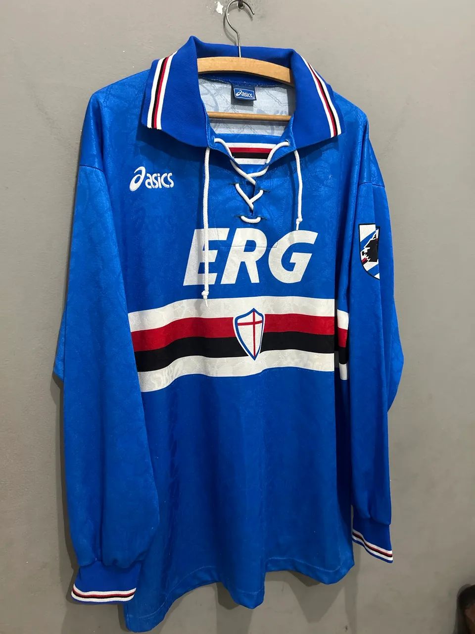 camisa sampdoria italia asics 1994 Gg 