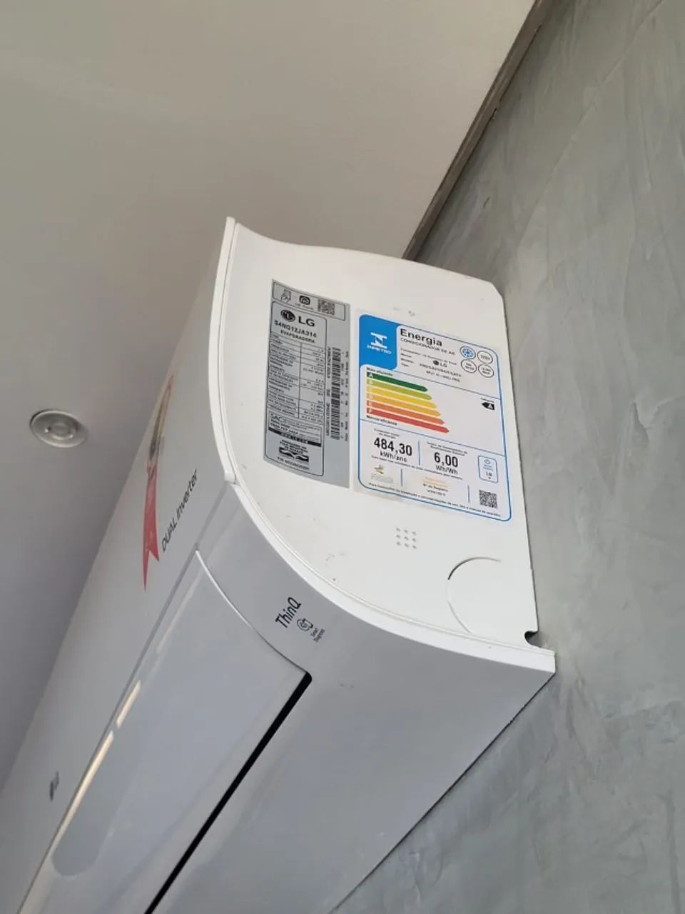 Ar condicionado Split 12000 LG  - Foto 2