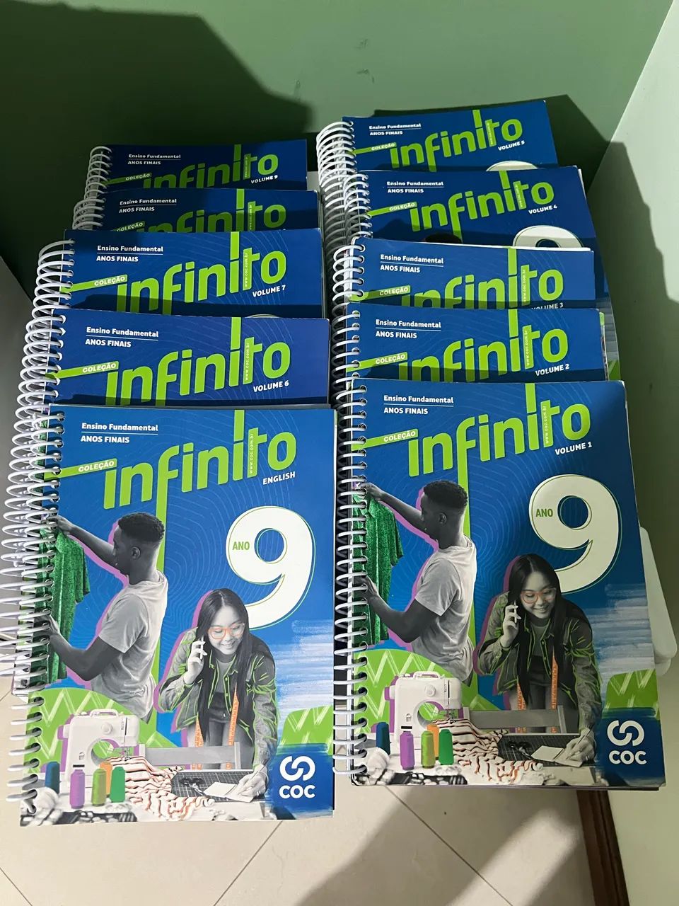 Livros escolares 9 ano