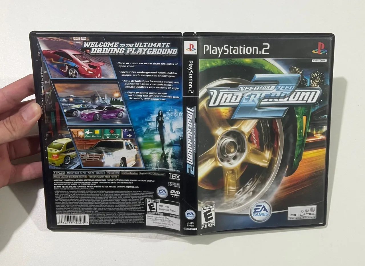 Need for speed underground 2 ps2