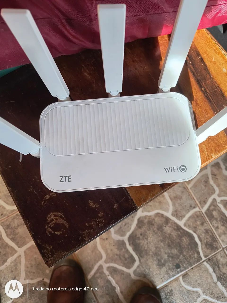 Roteador zte wi-fi6 4 antenas  - Foto 4