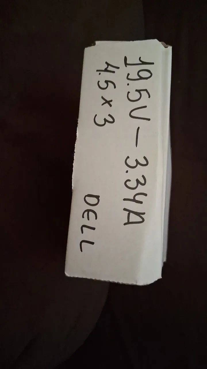 Fonte de notebook Dell
