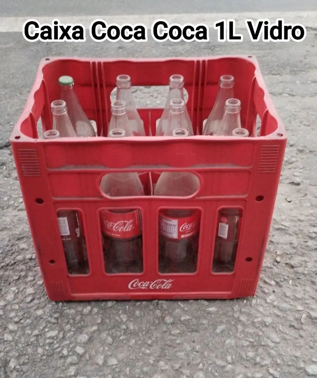 Caixa Coca Coca 1L Vidro 