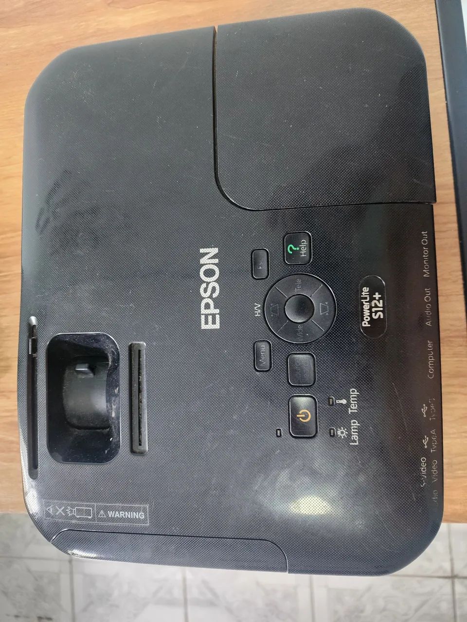 Projetor Epson com tela - Foto 3