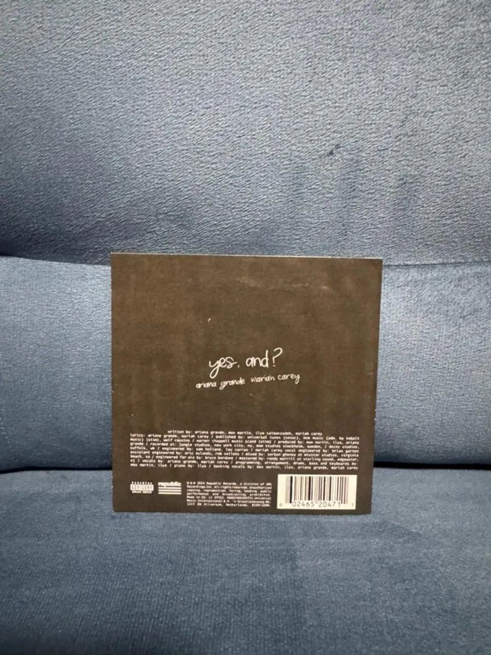 CD Single Ariana Grande feat. Mariah Carey Yes, And? - Foto 3