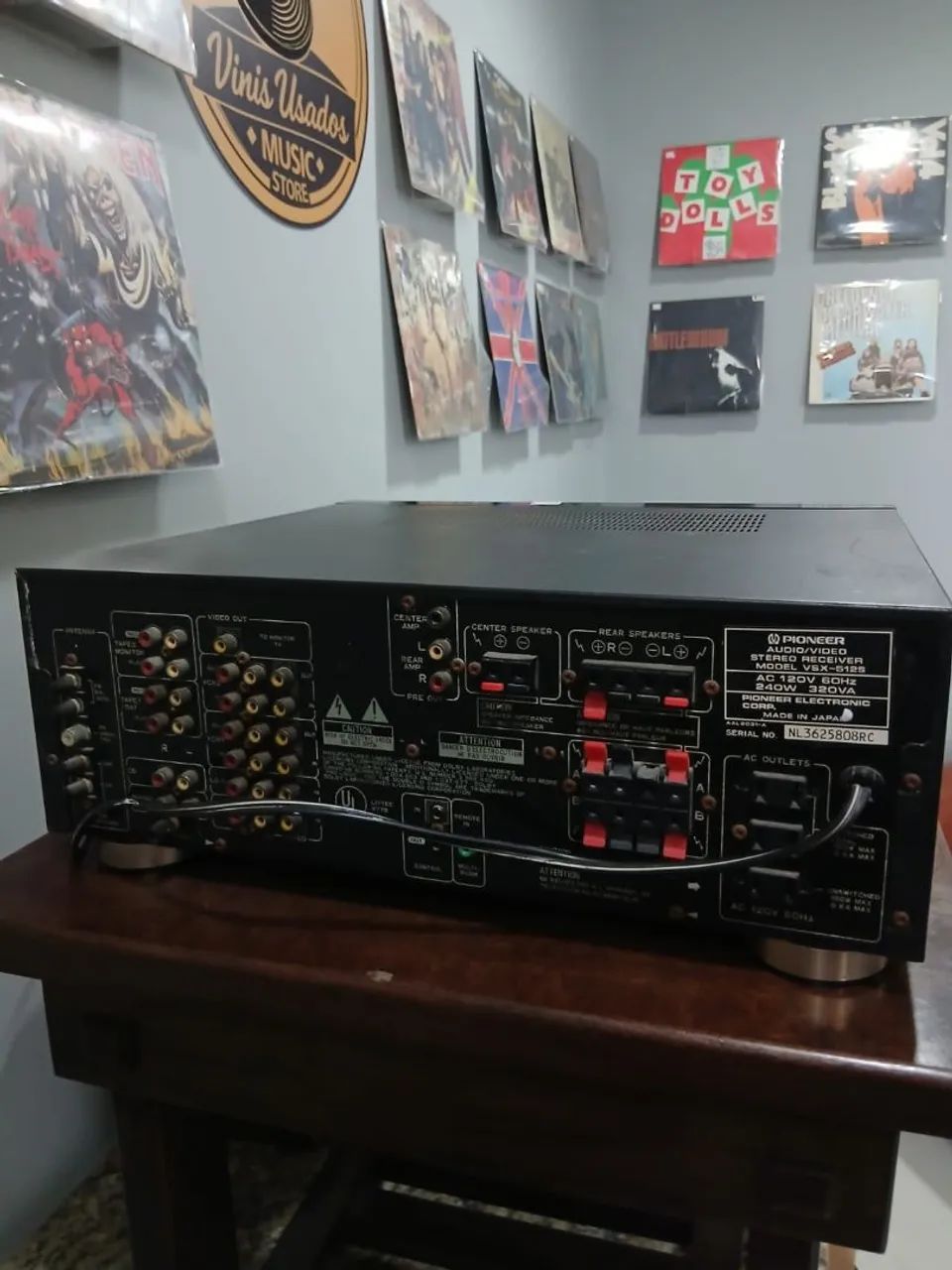Receiver Pionner  Vsx-512s - Foto 2