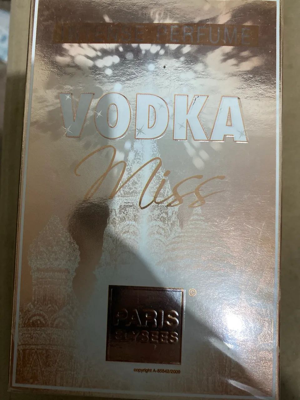 Perfume vodka miss