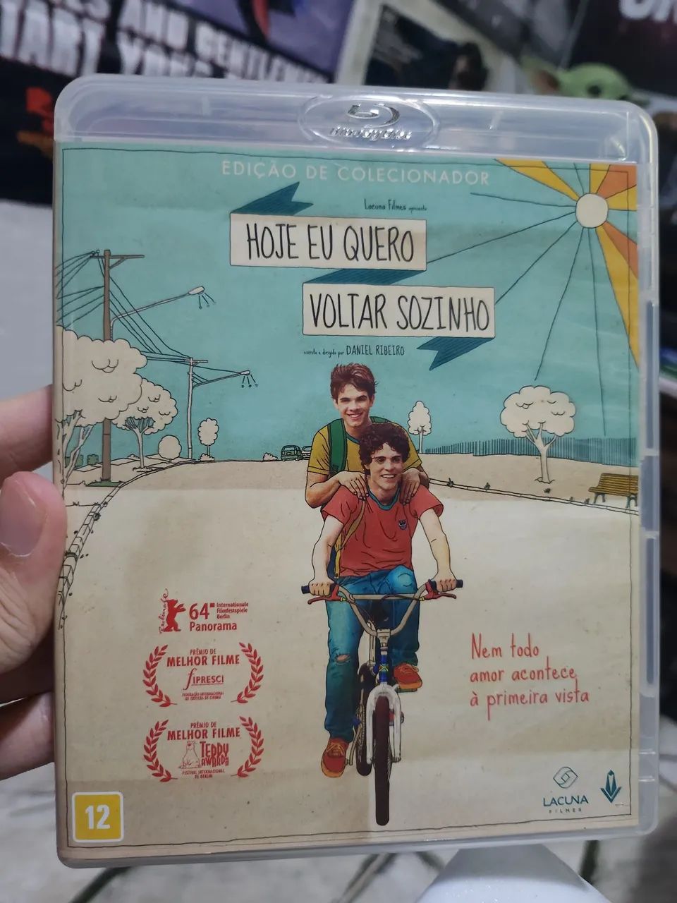 Blu-ray Hoje eu quero voltar sozinho, original intacto 